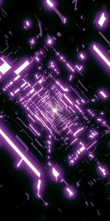 artistic-abstract-3d-black-purple-square-tunnel-ODQ4ODg1