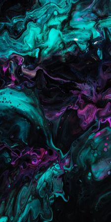 abstract smoke 3d purple cyan OTY3OTYz