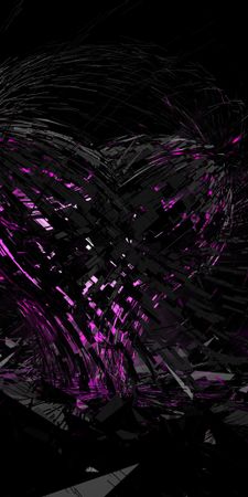 artistic heart 3d black cgi purple MTc3OTgy