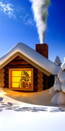 holiday-christmas-3d-cabin-smoke-snow-tree-window_0-winter-MjEzMDA4