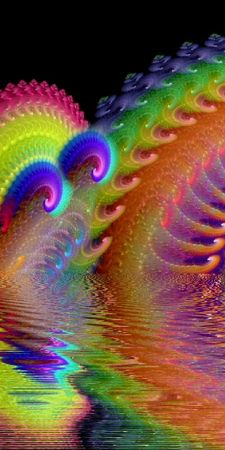abstract fractal 3d cgi psychedelic trippy NTQ3NDIy