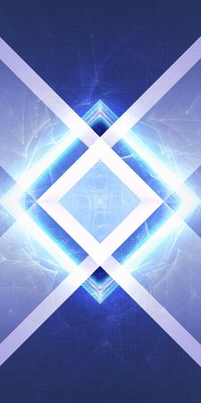 abstract 3d blue geometry mirror triangle NTk1MzUy