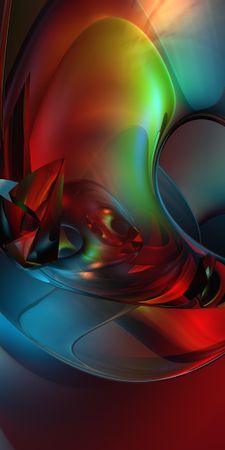 3d abstract colors Njg2MjQw